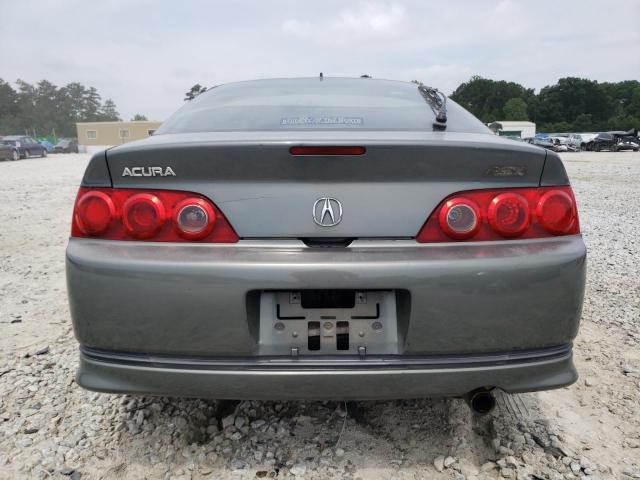 JH4DC54895S007612 - 2005 ACURA RSX GRAY photo 6