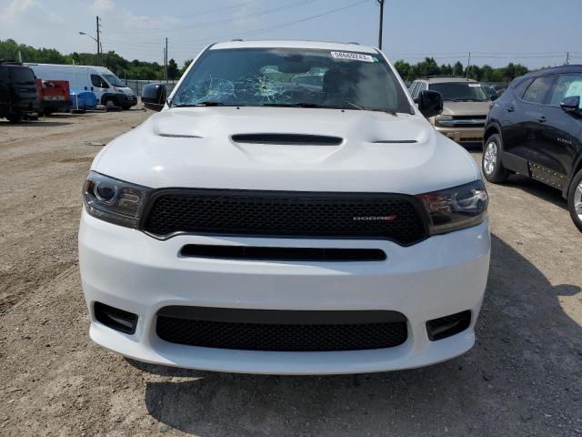 1C4RDJDG9KC664789 - 2019 DODGE DURANGO GT WHITE photo 5