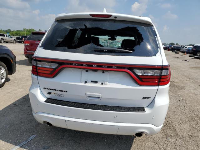 1C4RDJDG9KC664789 - 2019 DODGE DURANGO GT WHITE photo 6