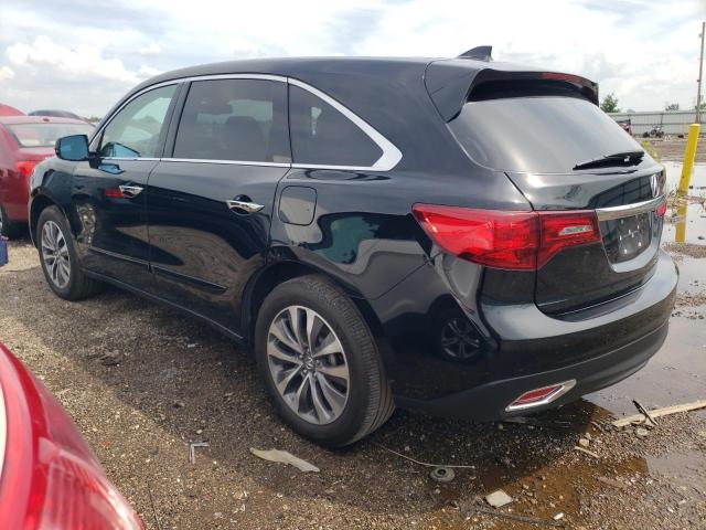 5FRYD4H40EB002683 - 2014 ACURA MDX TECHNOLOGY BLACK photo 2