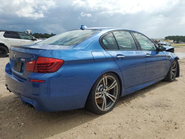 WBSFV9C55ED593175 - 2014 BMW M5 BLUE photo 3