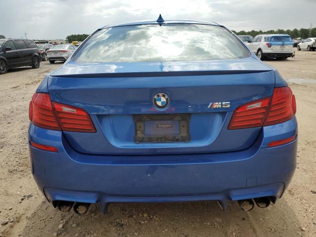 WBSFV9C55ED593175 - 2014 BMW M5 BLUE photo 6