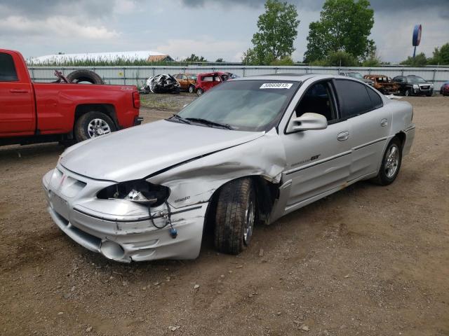 1G2NW52E12M514305 - 2002 PONTIAC GRAND AM GT SILVER photo 1