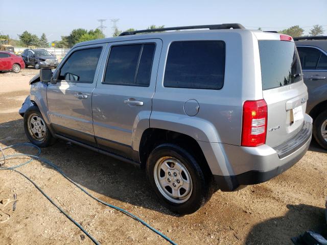 1C4NJRBB9FD135209 - 2015 JEEP PATRIOT SPORT GRAY photo 2