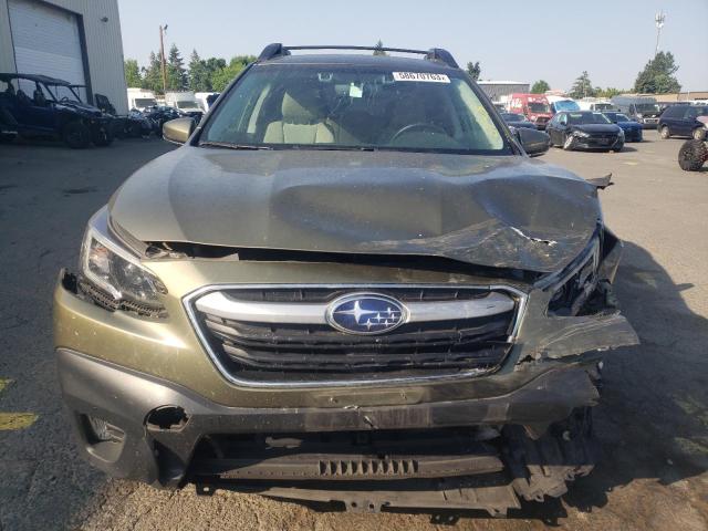 4S4BTACCXL3104408 - 2020 SUBARU OUTBACK PREMIUM GREEN photo 5