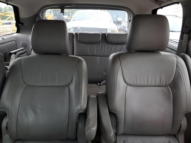 5TDBK22CX9S026489 - 2009 TOYOTA SIENNA XLE BLACK photo 10