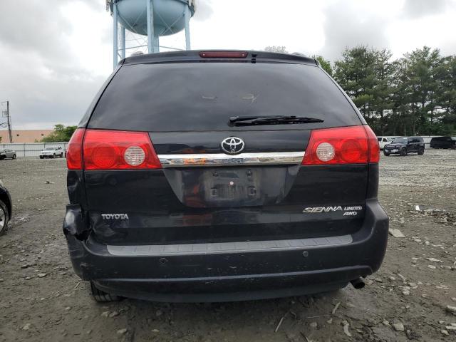 5TDBK22CX9S026489 - 2009 TOYOTA SIENNA XLE BLACK photo 6