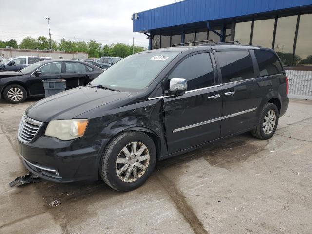 2C4RC1CG2CR116954 - 2012 CHRYSLER TOWN & COU TOURING L CHARCOAL photo 1