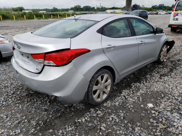 5NPDH4AE0DH232148 - 2013 HYUNDAI ELANTRA GLS SILVER photo 3