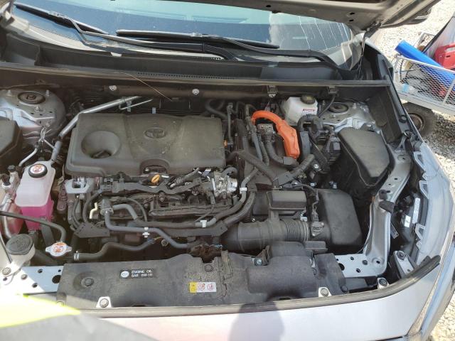 2T3E6RFV6NW032076 - 2022 TOYOTA RAV4 XSE SILVER photo 12