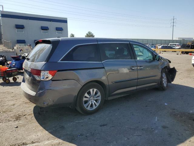 5FNRL5H67FB004321 - 2015 HONDA ODYSSEY EXL GRAY photo 3