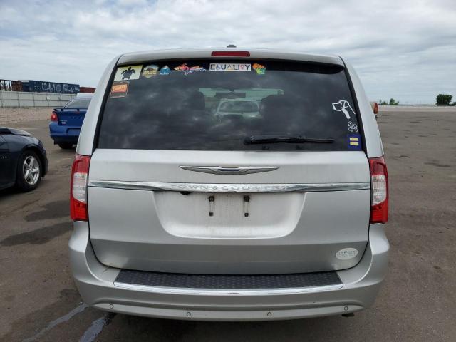 2A4RR8DG2BR759657 - 2011 CHRYSLER TOWN & COU TOURING L SILVER photo 6