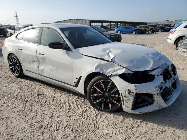 WBY33AW09RFS30050 - 2024 BMW I4 M50 WHITE photo 4