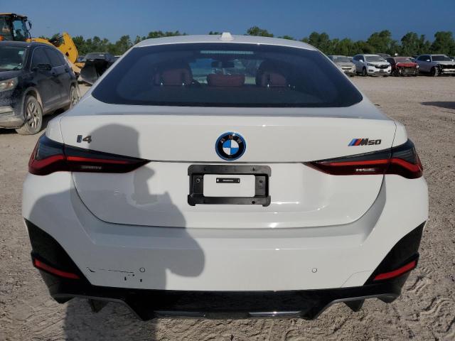 WBY33AW09RFS30050 - 2024 BMW I4 M50 WHITE photo 6