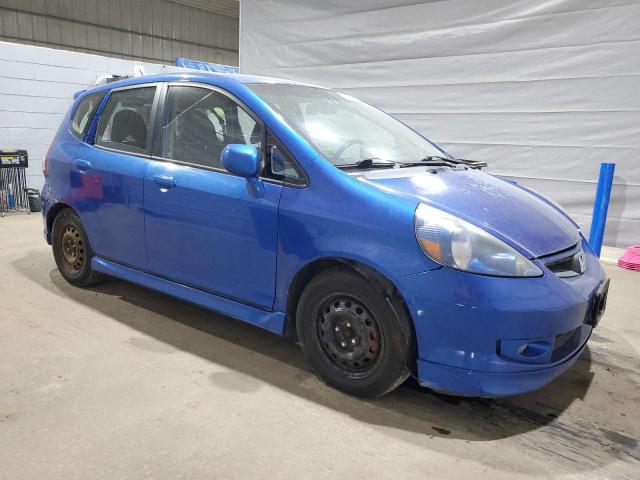 JHMGD38607S062170 - 2007 HONDA FIT S 蓝色 照片 4