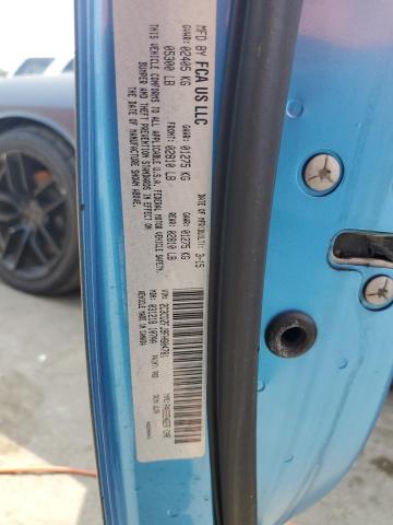 2C3CDZFJ9FH804781 - 2015 DODGE CHALLENGER R/T SCAT PACK BLACK photo 12