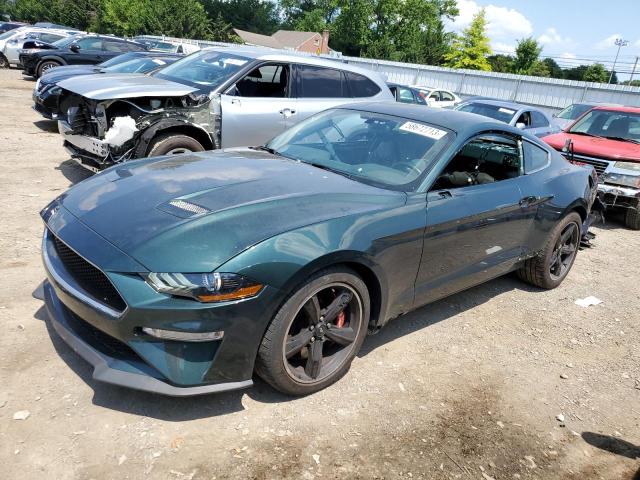 1FA6P8K01L5581541 - 2020 FORD MUSTANG BULLITT GREEN photo 1