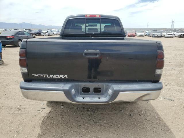 5TBRU341X6S463925 - 2006 TOYOTA TUNDRA ACCESS CAB SR5 BLACK photo 6