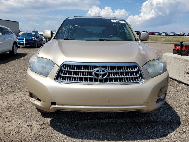 JTEEW44A782002242 - 2008 TOYOTA HIGHLANDER HYBRID LIMITED GOLD photo 5