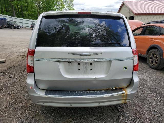 2A4RR8DG7BR798597 - 2011 CHRYSLER TOWN & COU TOURING L SILVER photo 6