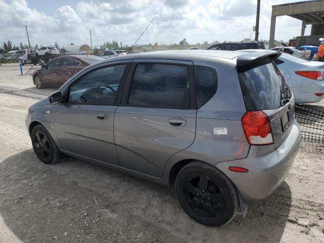 KL1TD66658B252026 - 2008 CHEVROLET AVEO BASE CHARCOAL photo 2