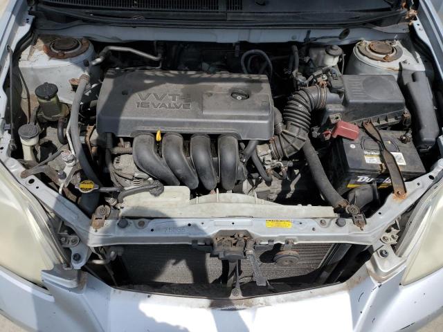 2T1KR32E76C578720 - 2006 TOYOTA COROLLA MA XR SILVER photo 11
