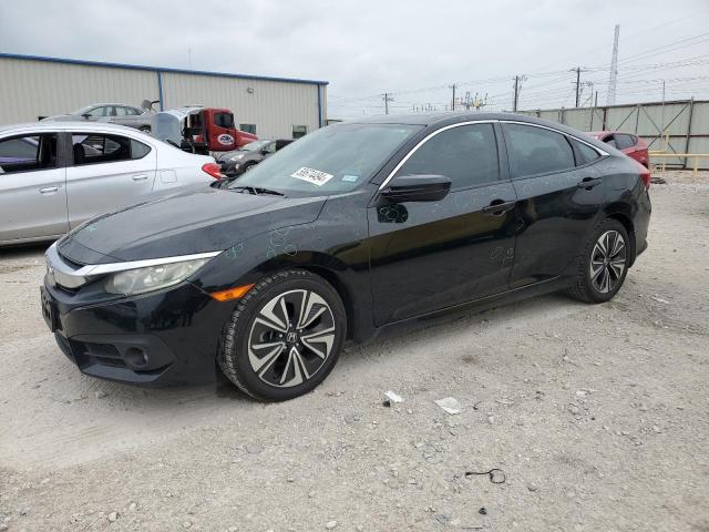 19XFC1F77GE027161 - 2016 HONDA CIVIC EXL შავი ფოტო 1