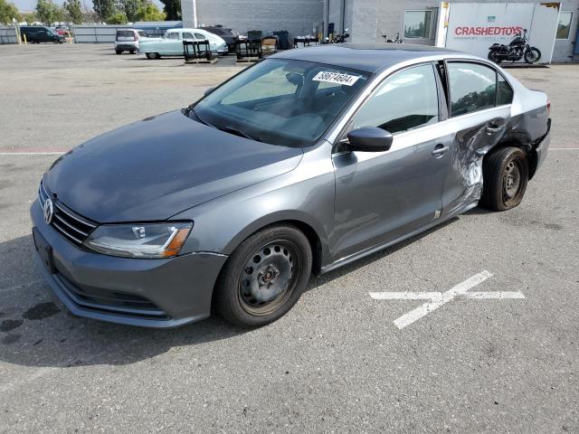 3VW2B7AJ3HM297922 - 2017 VOLKSWAGEN JETTA S CHARCOAL photo 1