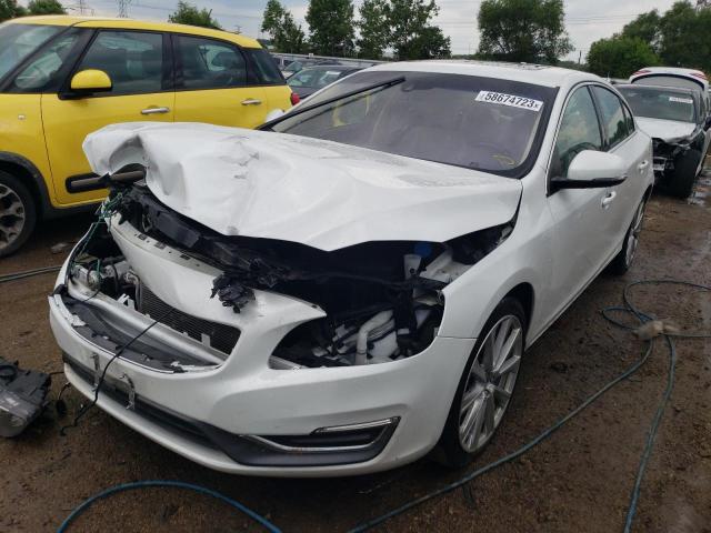 LYV402TK4HB195738 - 2017 VOLVO S60 PREMIER WHITE photo 1