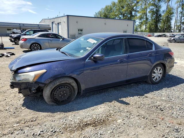 1HGCP2F34BA110196 - 2011 HONDA ACCORD LX BLUE photo 1