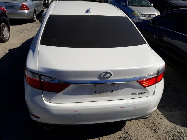 JTHBK1GG5E2138798 - 2014 LEXUS ES 350 WHITE photo 6