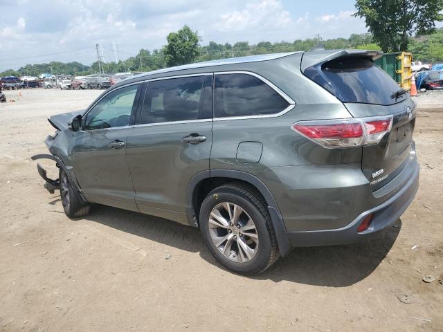 5TDJKRFH5FS142155 - 2015 TOYOTA HIGHLANDER XLE Yaşıl foto 2