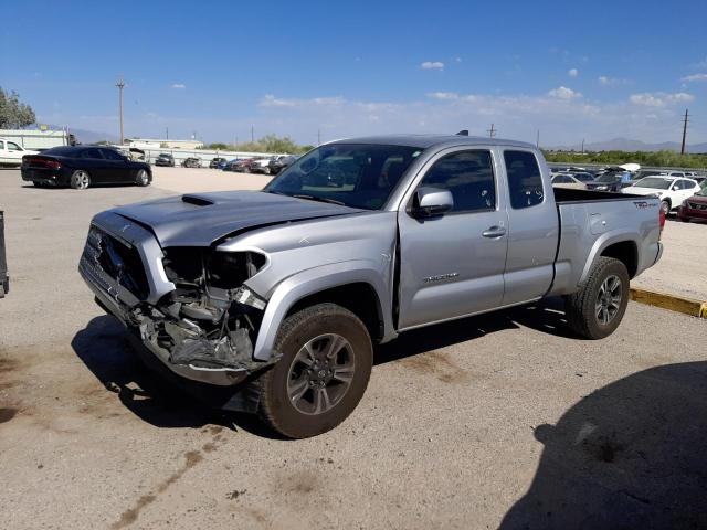 5TFRZ5CN7GX011838 - 2016 TOYOTA TACOMA ACCESS CAB ვერცხლისფერი ფოტო 1