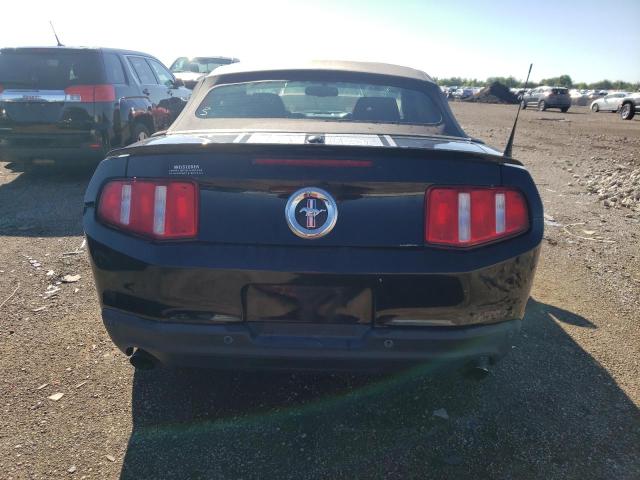 1ZVBP8EM7C5204233 - 2012 FORD MUSTANG BLACK photo 6