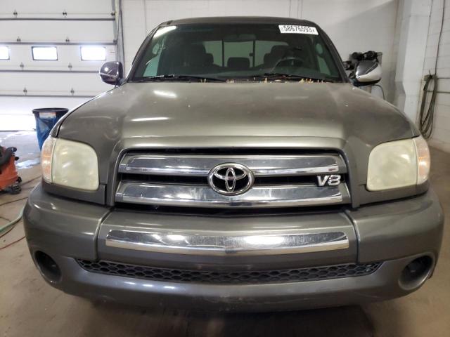 5TBBT44105S467247 - 2005 TOYOTA TUNDRA ACCESS CAB SR5 TAN photo 5