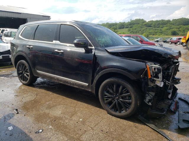 5XYP5DHC9LG083707 - 2020 KIA TELLURIDE SX BLACK photo 4