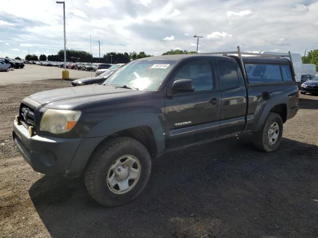 5TEUX42N78Z571672 - 2008 TOYOTA TACOMA ACCESS CAB BLACK photo 1