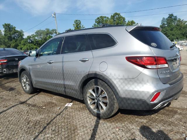 KM8SMDHF7JU268093 - 2018 HYUNDAI SANTA FE SE SILVER photo 2