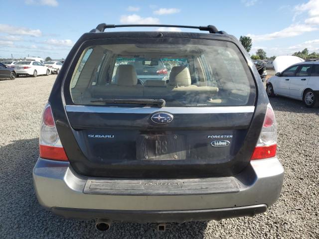 JF1SG67657H707923 - 2007 SUBARU FORESTER 2.5X LL BEAN BLACK photo 6