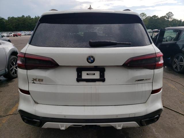 5UXCR6C03P9P20804 - 2023 BMW X5 XDRIVE40I WHITE photo 6