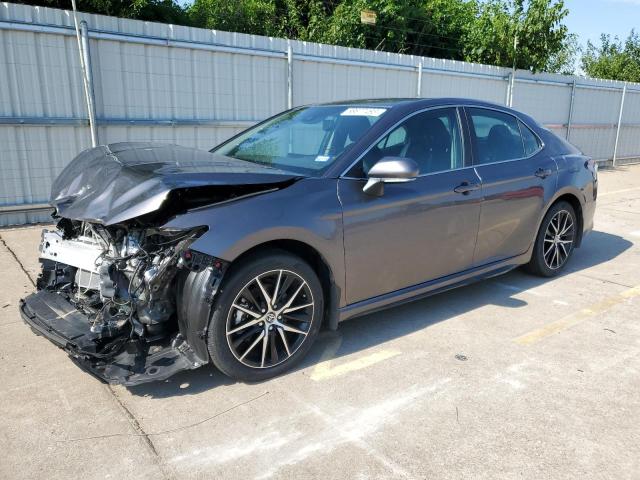 4T1T11AK2PU779500 - 2023 TOYOTA CAMRY SE NIGHT SHADE GRAY photo 1