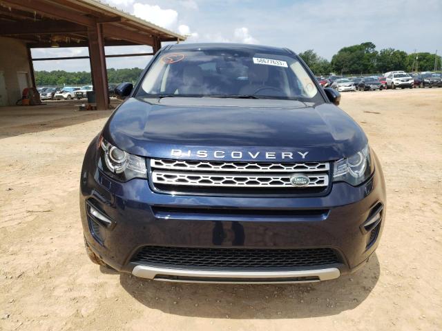 SALCR2FX1KH785807 - 2019 LAND ROVER DISCOVERY HSE BLUE photo 5