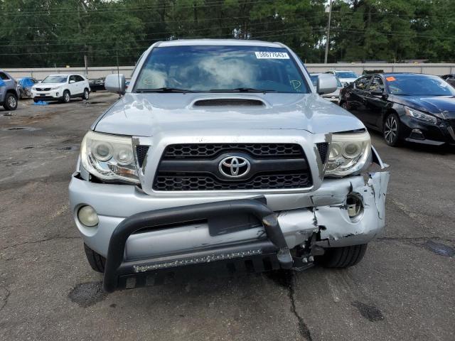 3TMJU4GN9BM112684 - 2011 TOYOTA TACOMA DOUBLE CAB PRERUNNER SILVER photo 5