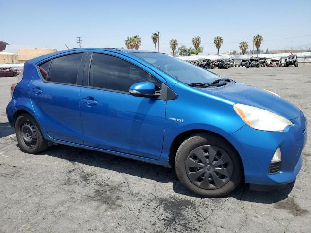 JTDKDTB38D1550021 - 2013 TOYOTA PRIUS C BLUE photo 4