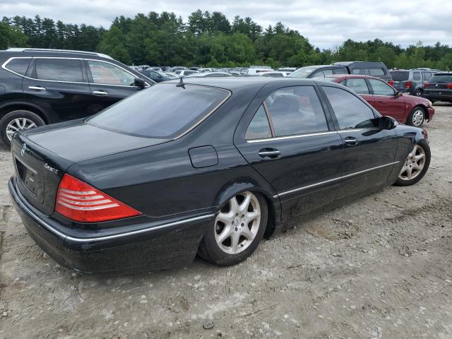 WDBNG83J76A482343 - 2006 MERCEDES-BENZ S 430 4MATIC BLACK photo 3