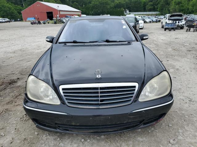 WDBNG83J76A482343 - 2006 MERCEDES-BENZ S 430 4MATIC BLACK photo 5