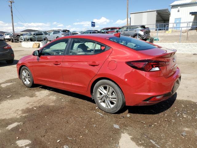 5NPD84LF8KH411881 - 2019 HYUNDAI ELANTRA SEL RED photo 2