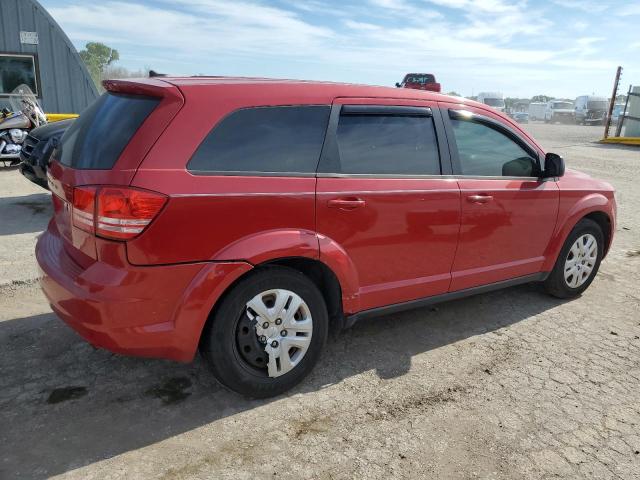 3C4PDCAB7ET245859 - 2014 DODGE JOURNEY SE RED photo 3