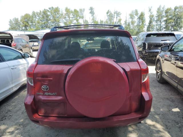 JTMZD33V386054695 - 2008 TOYOTA RAV4 RED photo 6