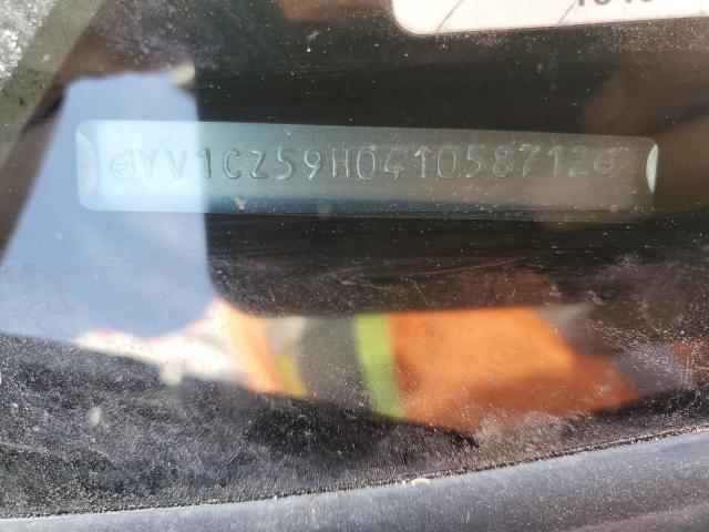 YV1CZ59H041058712 - 2004 VOLVO XC90 BLACK photo 13